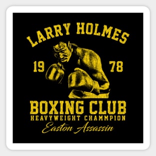 Boxing Club Larry Holmes Golden Sticker